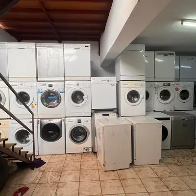 Depomuza getirilen beyaz eşyalar